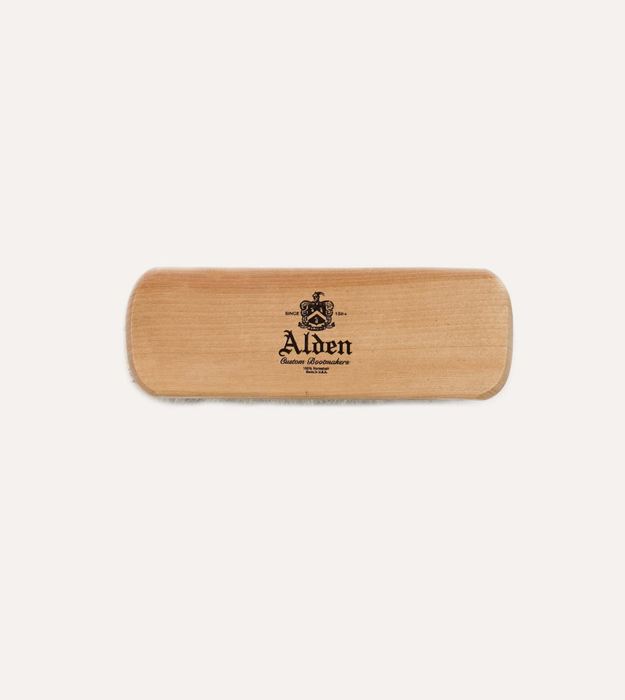 Alden Natural Pure Horsehair Polishing Brush