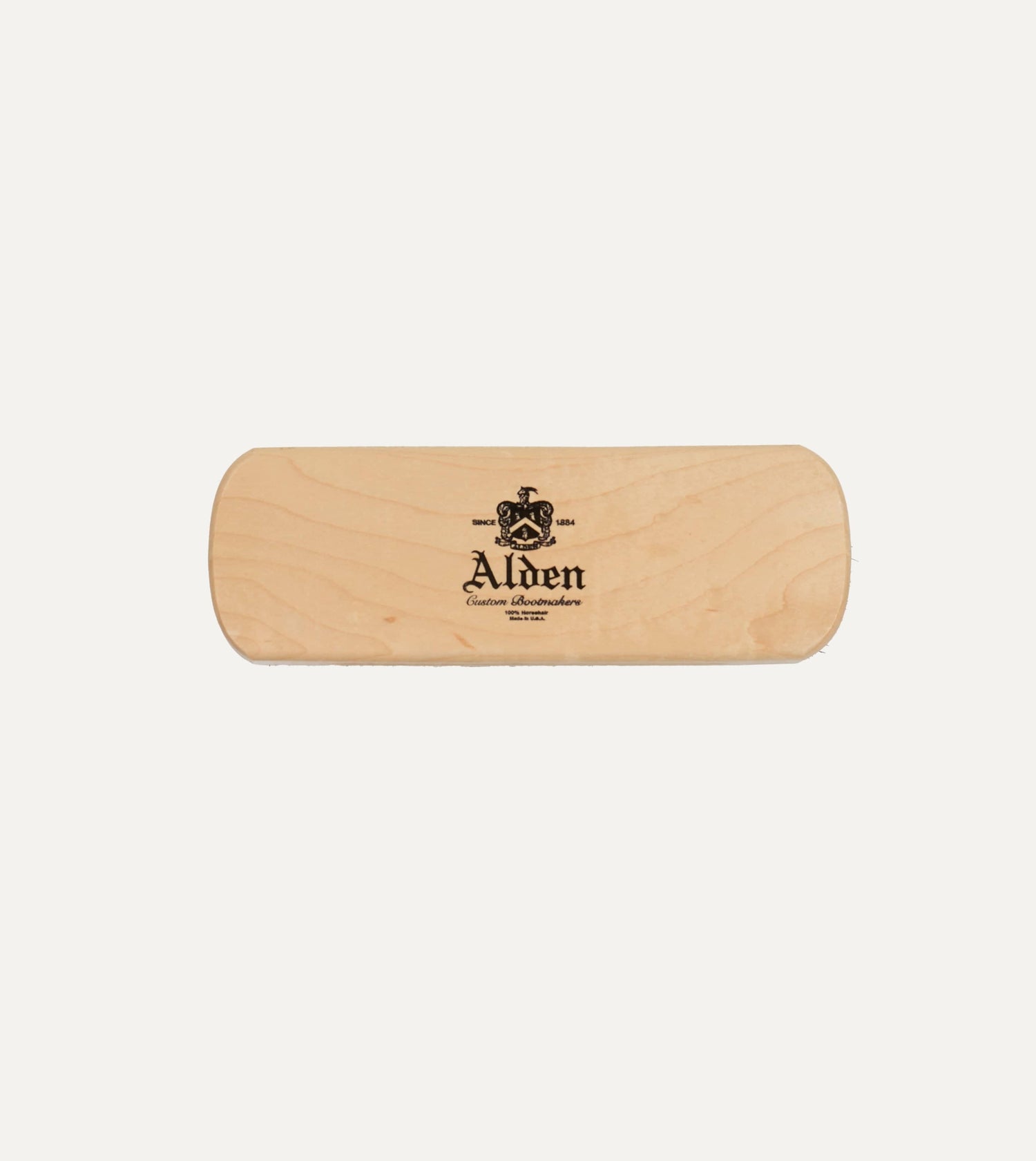 Alden Black Pure Horsehair Polishing Brush