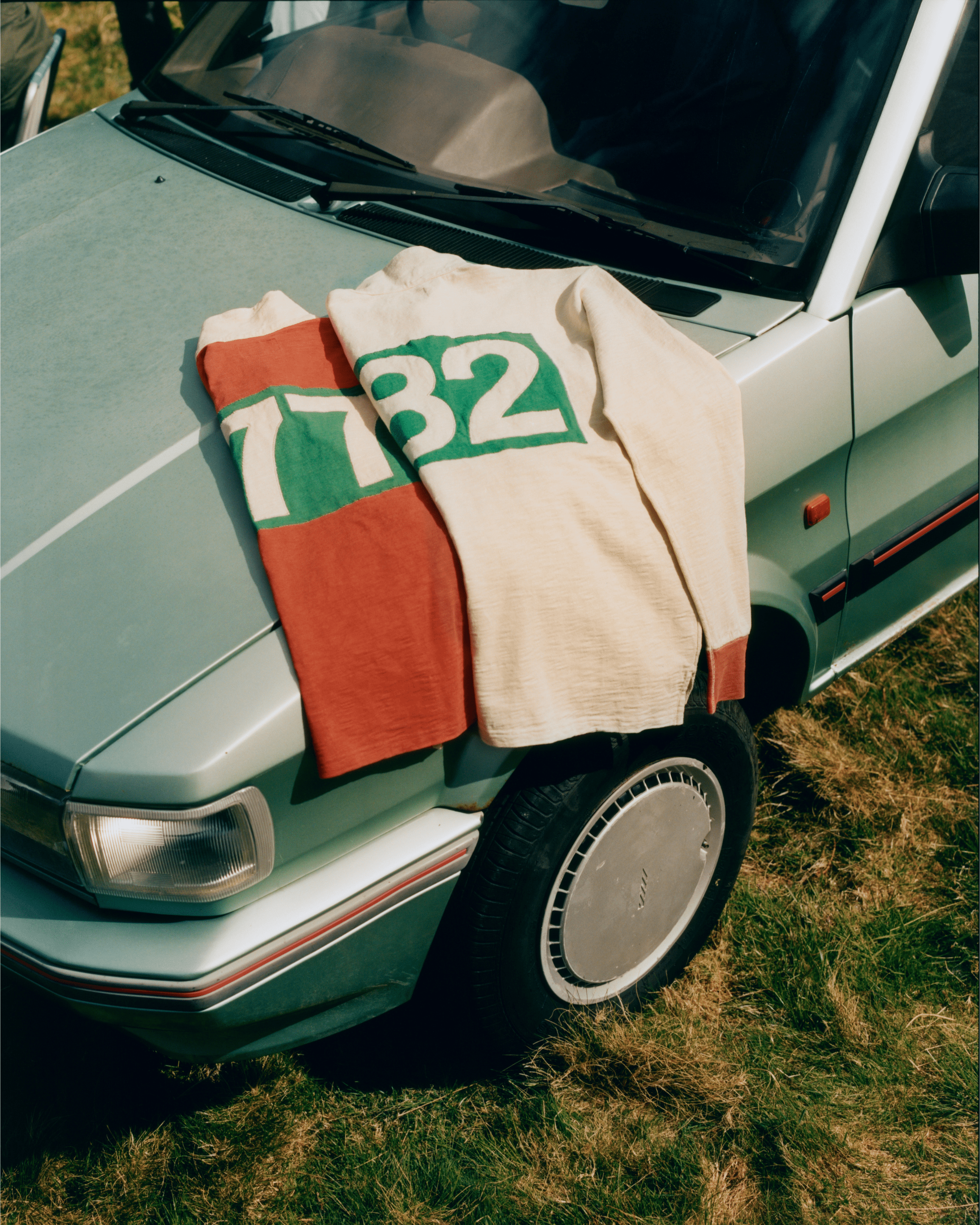 Drake’s and New Balance '82 Flamé Rugby Shirt