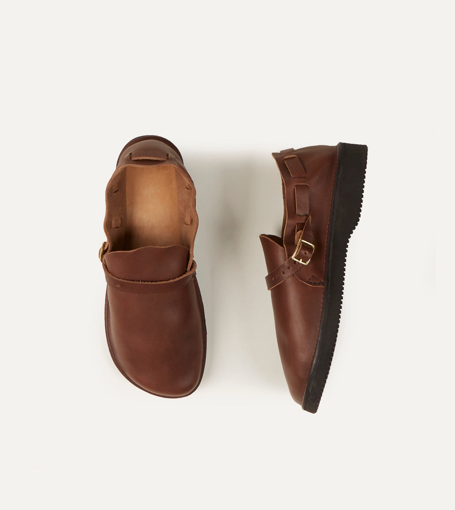 Aurora for Drake's Middle English Brown Full Grain Leather Shoe