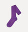 Lilac Wool Over-the-Calf Socks