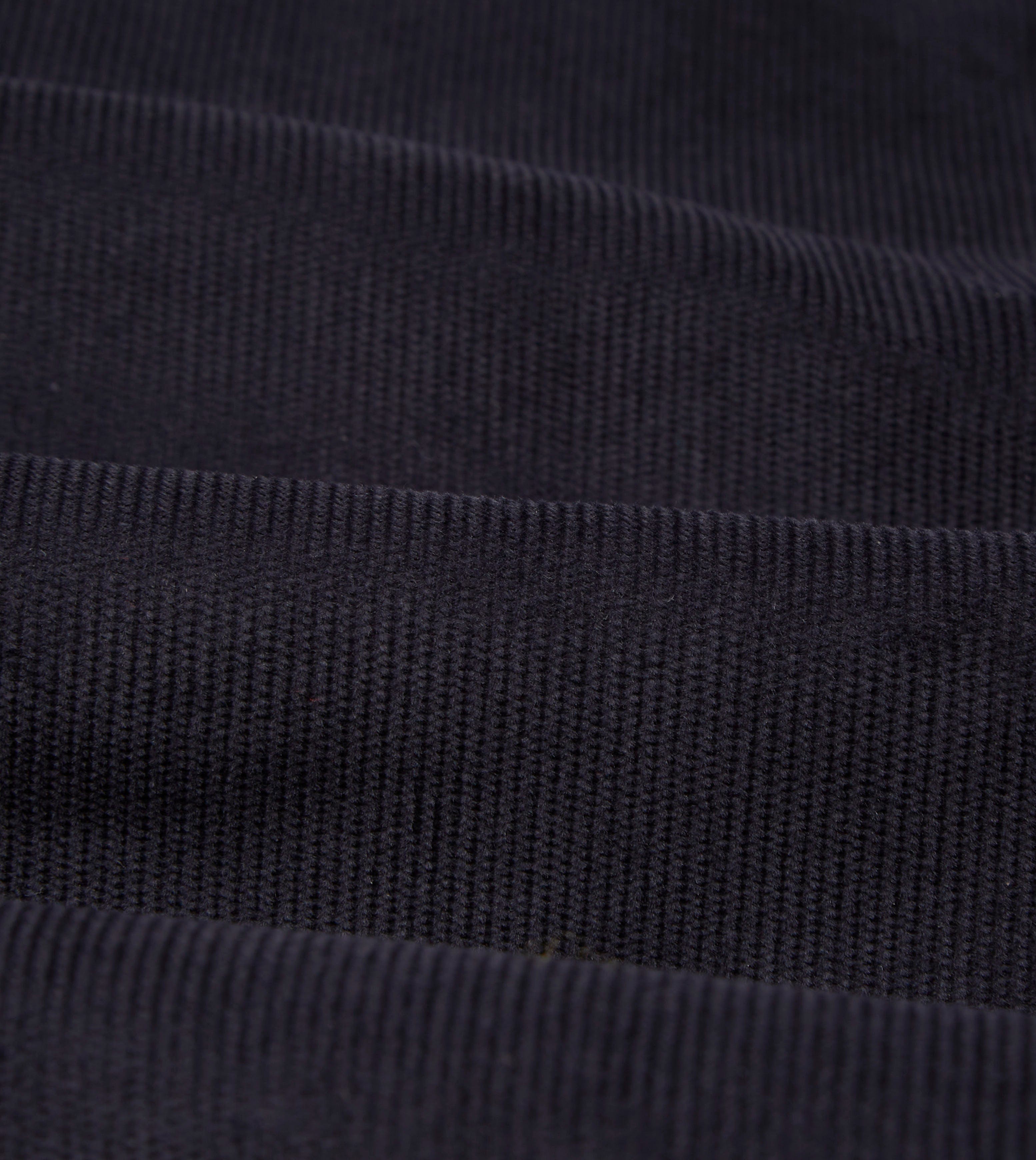 Navy Japanese Selvedge Corduroy Five-Pocket Chore Jacket