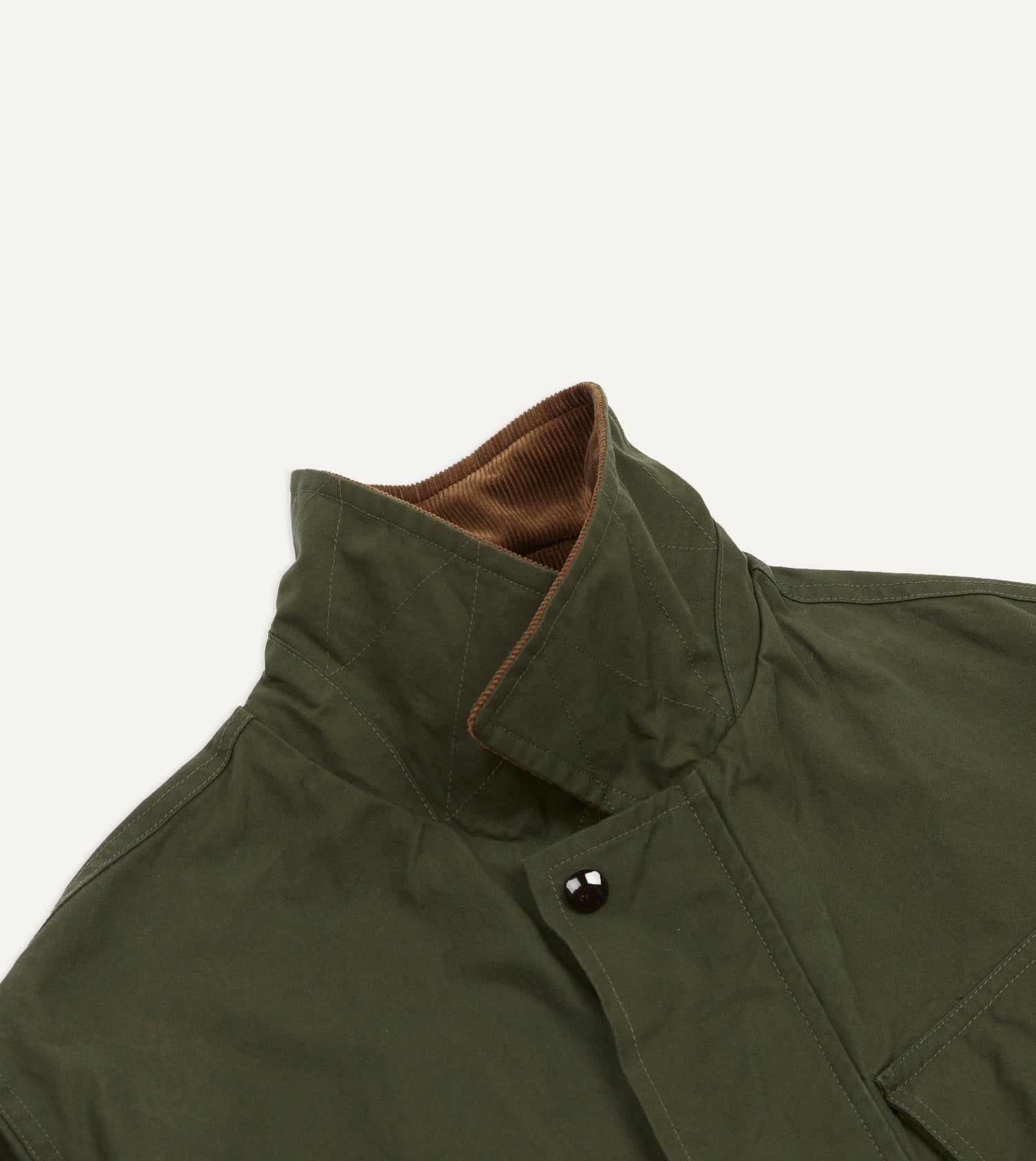 Green Waxed Cotton Wader Jacket