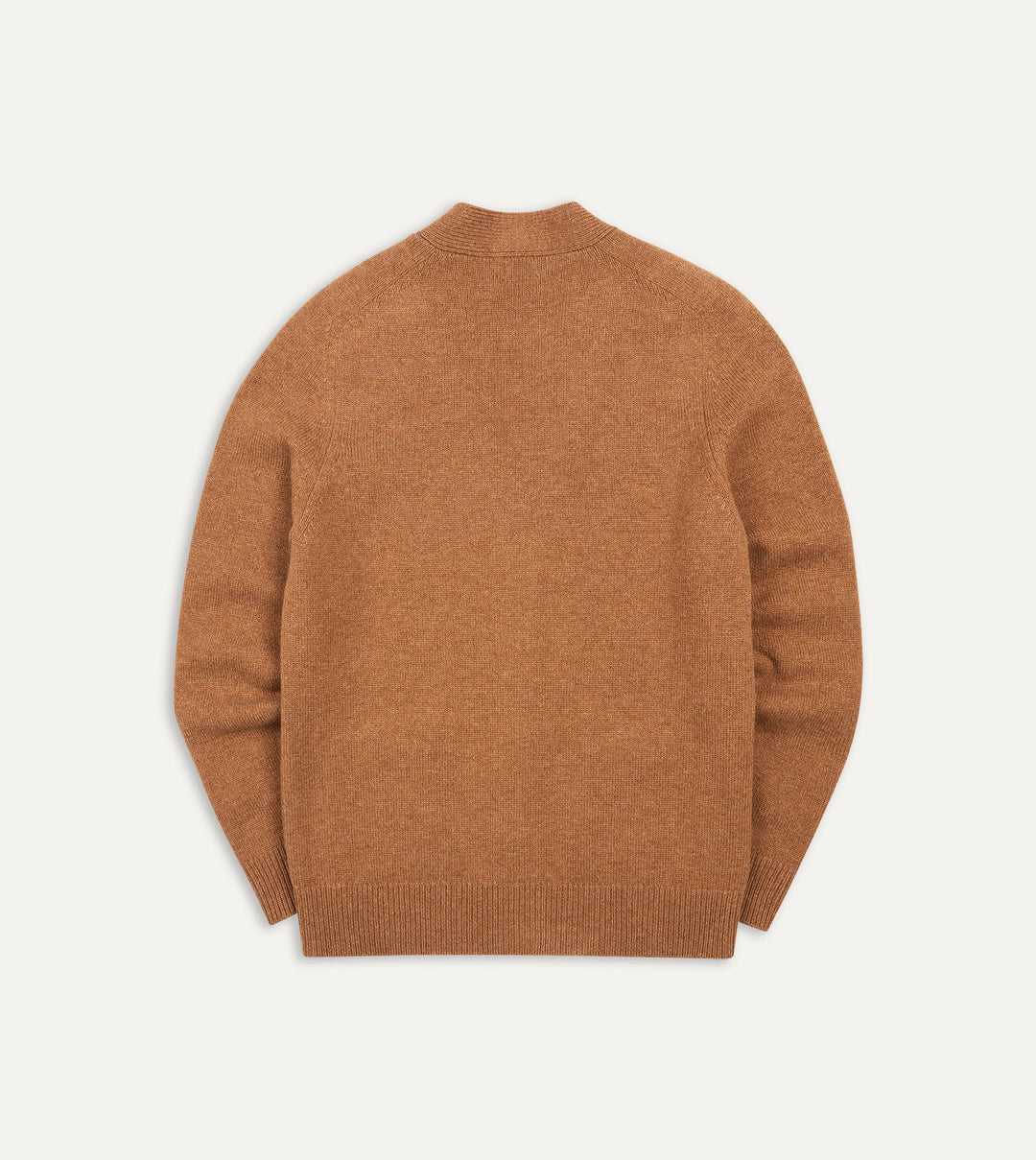 Goat Whisper Knit Cardigan - Brown