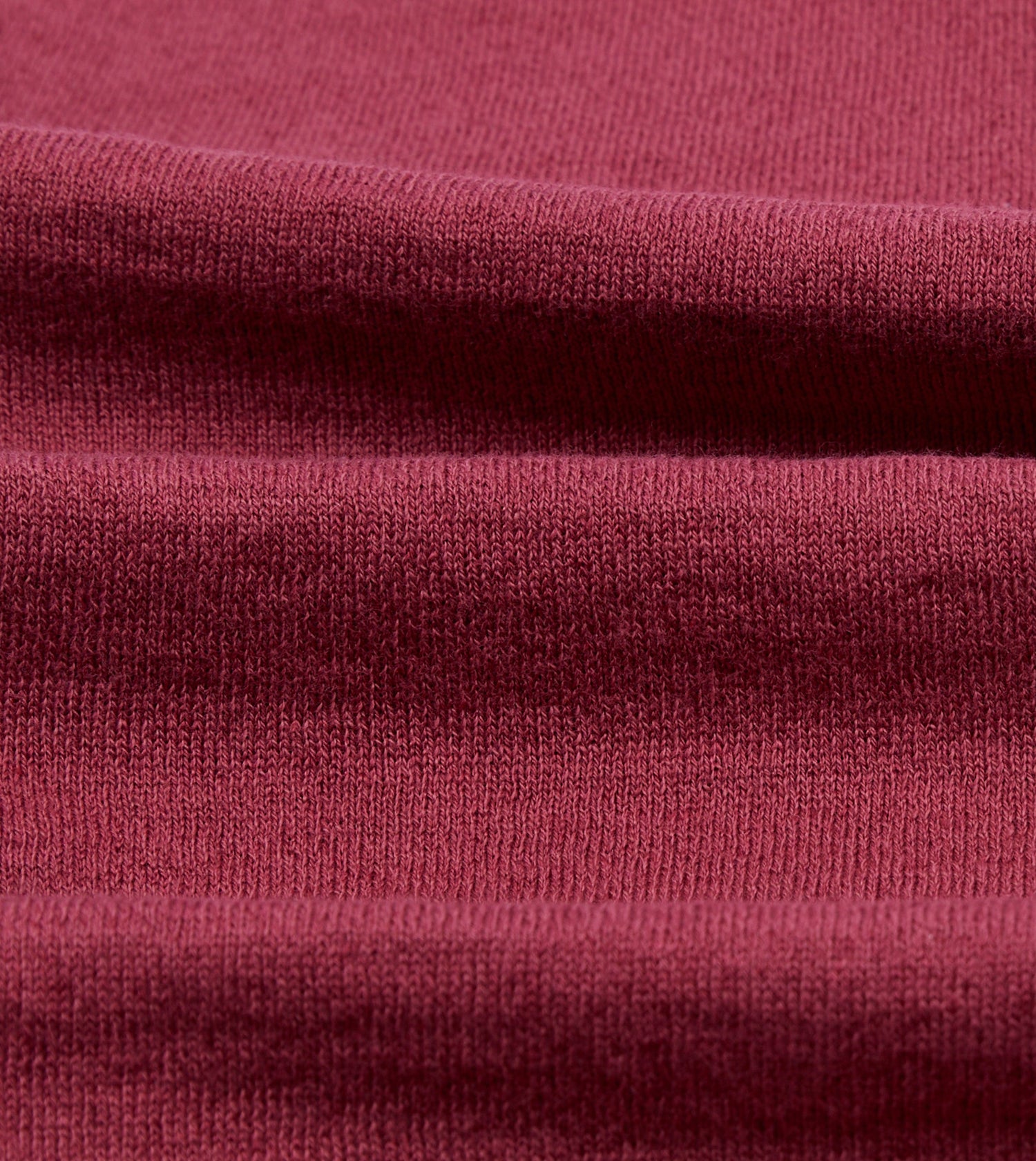 Pink Knitted Linen-Cotton Short-Sleeve Polo Shirt