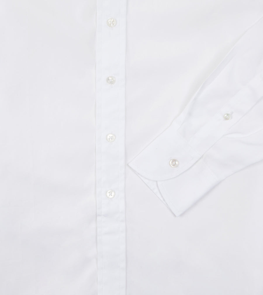 WIDE COLLAR POPLIN SHIRT