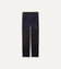 Navy Mid-Wale Corduroy Flat Front Trouser